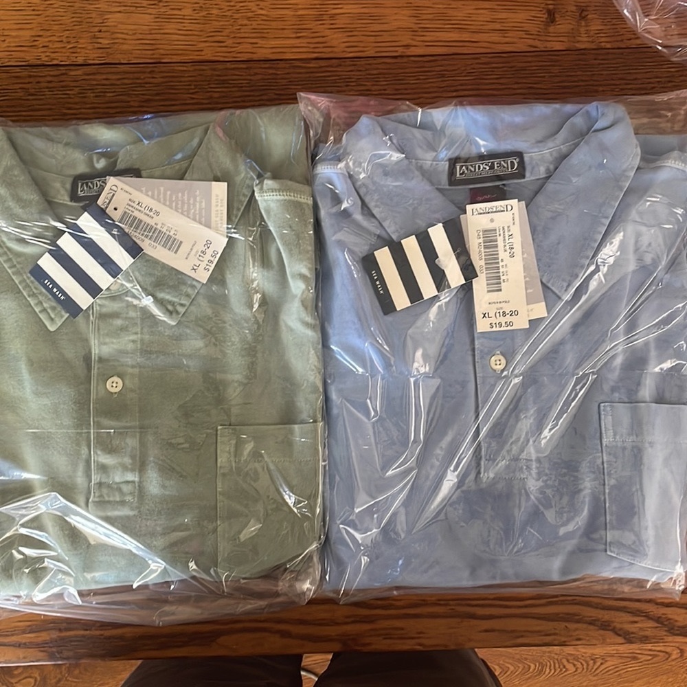 Land’s End polo shirt lot. Size XL boys (18-20)
